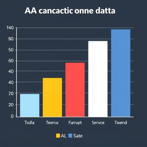 Gr&radic;&deg;fico de barras simples mostrando o n&radic;&ne;vel de conformidade AA em quatro categorias